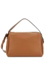 Hogan H-plexi Leather Shoulder Bag In 褐色