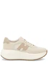Hogan Maxi I Active Mesh Panel Sneakers In Neutral