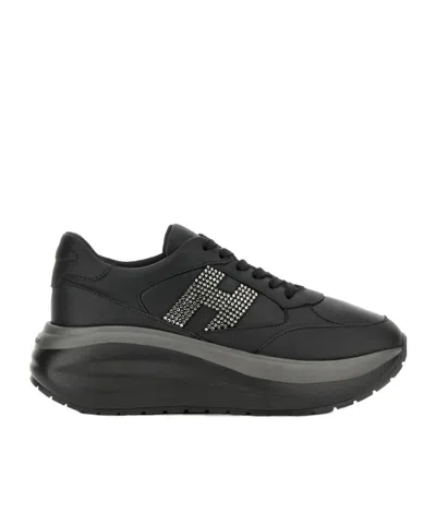 Hogan Maxi I Active Sneakers In Black
