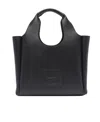 Hogan Small Leather Tote Bag With H-bag Style In Black