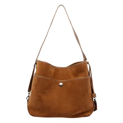Hogan Medium Hocket Hobo Bag In Brown