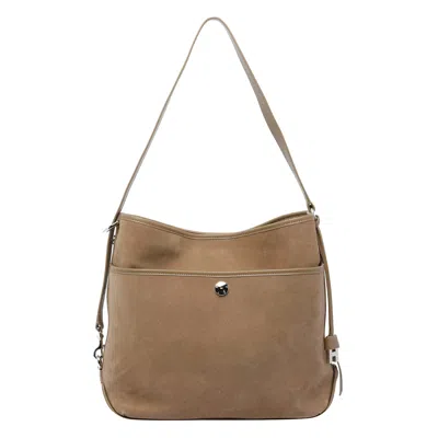 Hogan Medium Hocket Hobo Bag In Nude