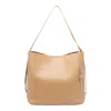 Hogan Strap Adjust Hobo Metal Rectangular Bag In Beige