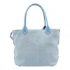 Hogan Blue Script Medium Tote In Blue