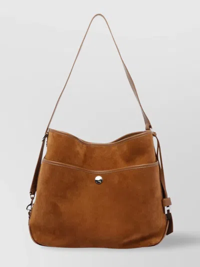 Hogan Medium Kenya Suede Hobo Bag