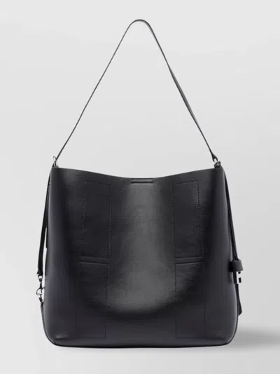 HOGAN MEDIUM LEATHER SHOULDER BAG WITH ADJUSTABLE STRAP