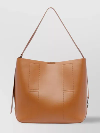 HOGAN MEDIUM LEATHER SHOULDER BAG WITH ADJUSTABLE STRAP