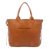 Hogan Medium Script Shopping Bag In Brown