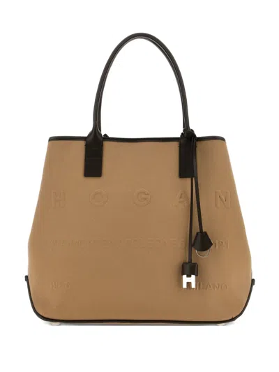 Hogan Mittelgrosse Script Tote Bag