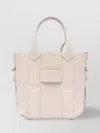 Hogan Medium Structured Shoulder Bag With Metal Hardware