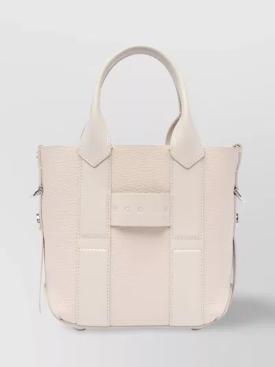 Hogan Medium Structured Shoulder Bag With Metal Hardware