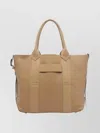 Hogan Medium Tote Bag Detachable Strap In Neutral