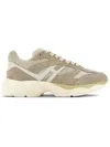Hogan H665 Leather Sneakers In Beige