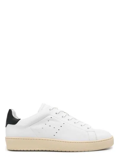 HOGAN MEN'S H672 LEATHER SNEAKERS