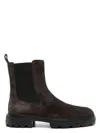 Hogan H673 Chelsea Boots In Palissandro