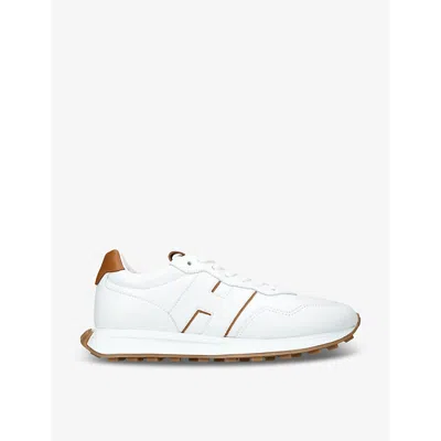 Hogan White Leather H601 Sneakers