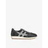 Hogan Low-top Sneakers Round Toeline In Blue/dark
