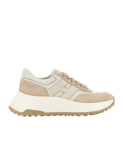 HOGAN HOGAN MESH PANELLED SNEAKERS