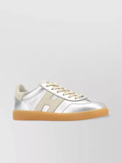 Hogan Metallic Leather Cool Sneakers