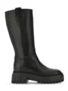 Hogan Knee-high Boots With Chunky Sole And Pull Tab In Multi