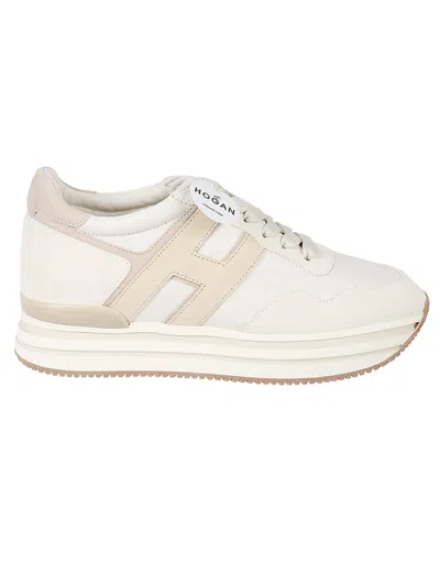 Hogan Midi Platform H483 Sneakers In White