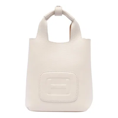 Hogan Mini H-bag In White