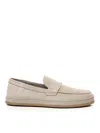 Hogan H683 Moccasins In Beige