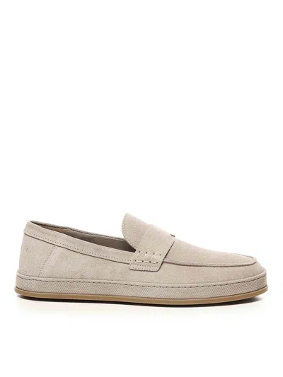 Hogan H683 Moccasins In Beige
