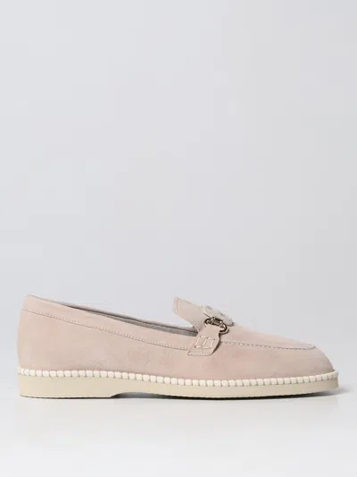 Hogan Loafers  Woman Color Beige