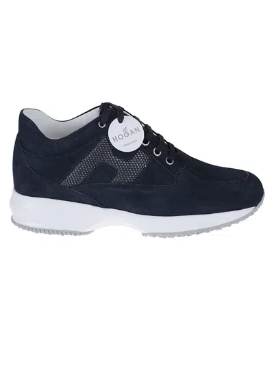 Hogan Modern Leather And Mesh Sneakers In Black