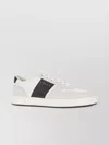 Hogan Multicolor Leather And Suede Sneakers With Rubber Sole In Black