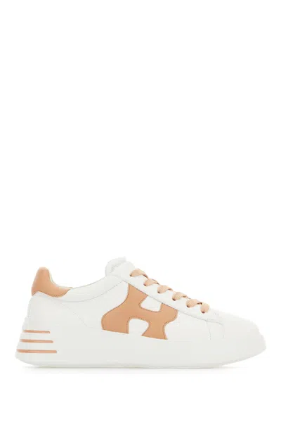 HOGAN MULTICOLOR NAPPA LEATHER REBEL SNEAKERS