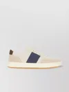 Hogan Multicolor Suede And Leather Sneakers H668 In Neutral