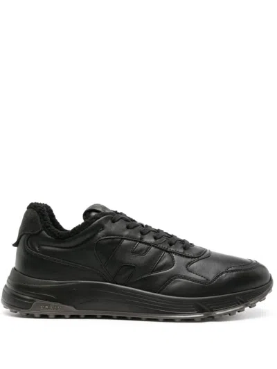 Hogan Hyperlight Sneakers In Black Hematite