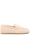Hogan Natural Slip On Espadrilles In Deserto