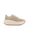 Hogan H696 Chunky Runner Sneakers In Brown