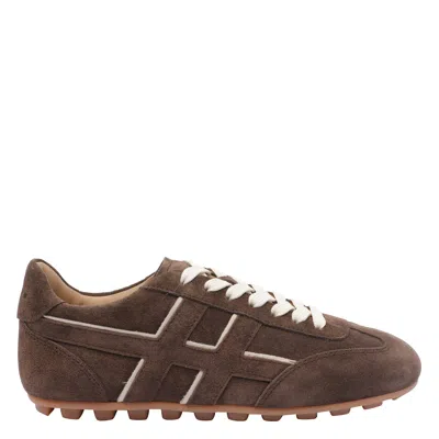 Hogan Olympia Sneakers In Brown