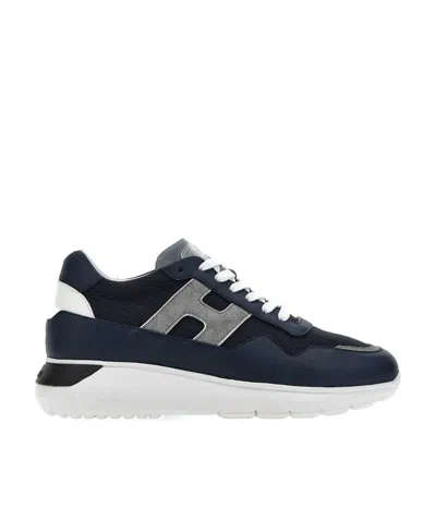 HOGAN HOGAN PANELLED LOW-TOP SNEAKERS