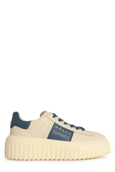 Hogan Sneakers Chunky Sole Contrasting Panels In Multi