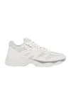 Hogan Leather Sneakers With Chunky Rubber Sole In White