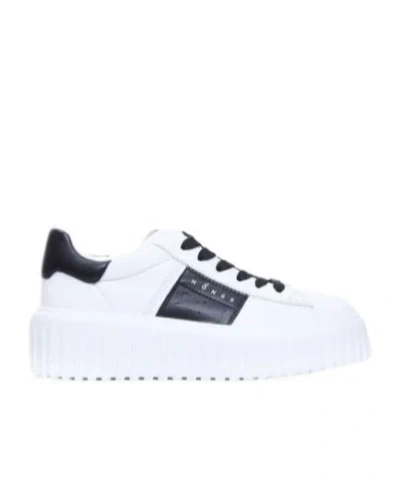 Hogan Panelled Low-top Sneakers In White