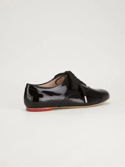 Hogan Patent-leather Oxford Shoes In Black