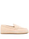 Hogan Suede Loafers In Pink