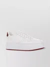 Hogan Skyscraper Platform Sneakers Featuring Perforated Detailing In Brown