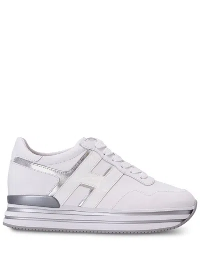 Hogan Platform Low-top Sneakers In White