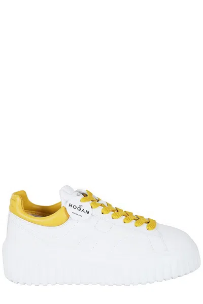Hogan Platform Low-top Sneakers In White