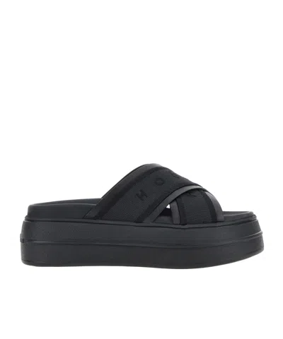 HOGAN HOGAN SKYSCRAPER SANDALS