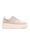 Hogan Platform Sneakers In Neutral
