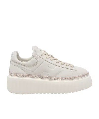 Hogan Platform Sneakers In White