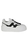 Hogan Nappa Leather Sneakers With Extralight Eva Sole In White